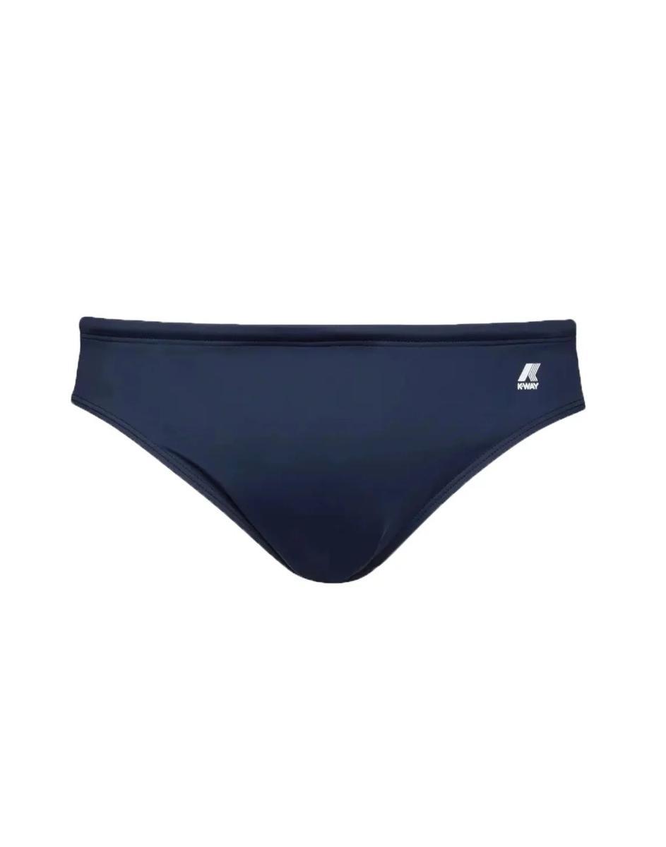 K-way Costume Da Uomo Blu Con Logo