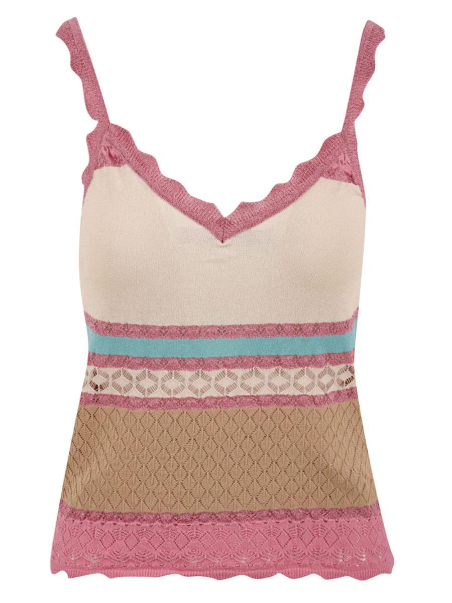 Top Donna con spalline sottili