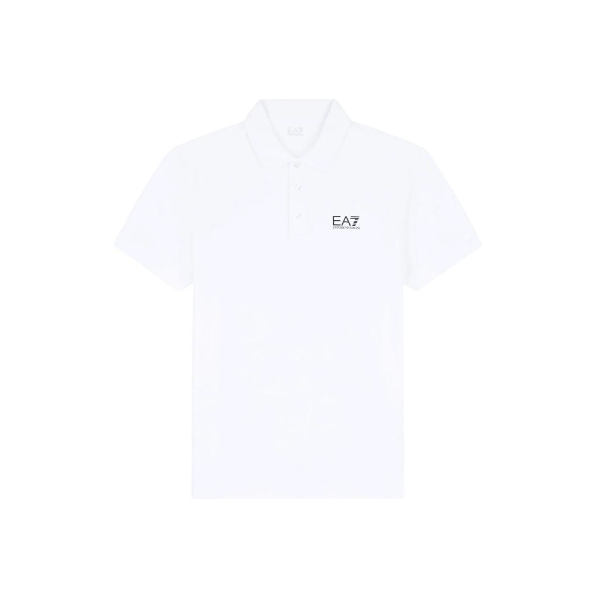 EA7 Emporio Armani Polo Core Identity in Cotone Stretch da Uomo, 8NPF14