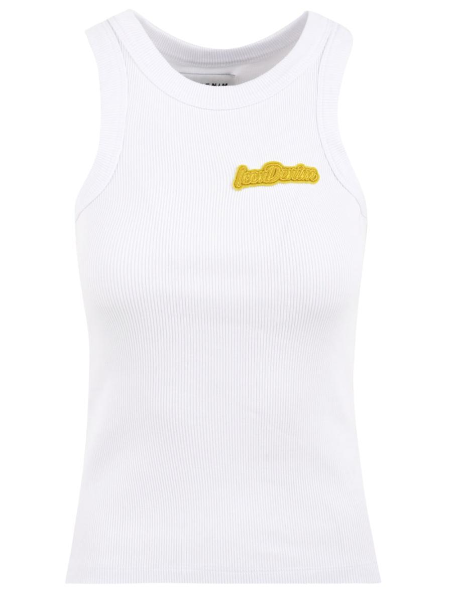 Canotta Raya ICON DENIM LOS ANGELES Donna - Bianco