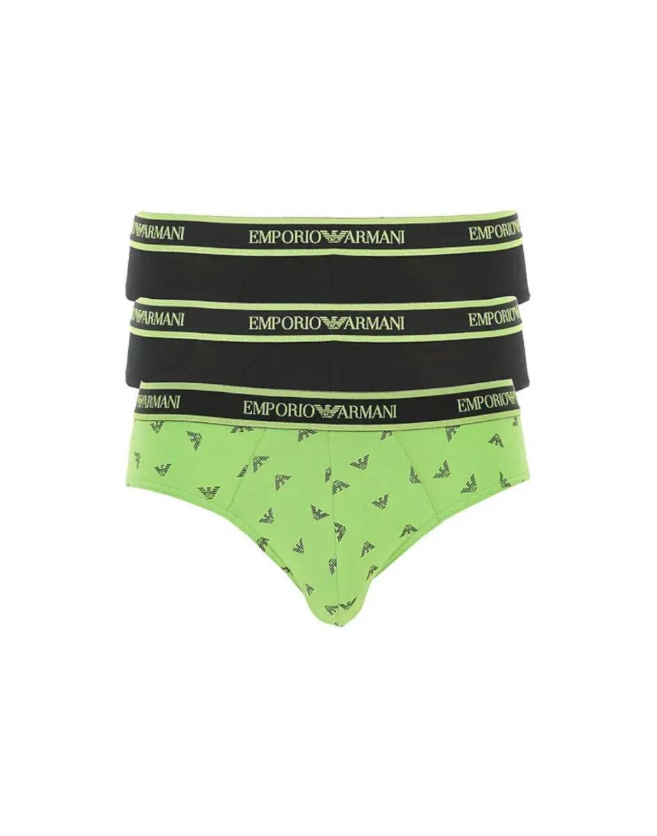 Emporio Armani 3-Pack Brief Mutande da Uomo Uomo (Pacco da 3)