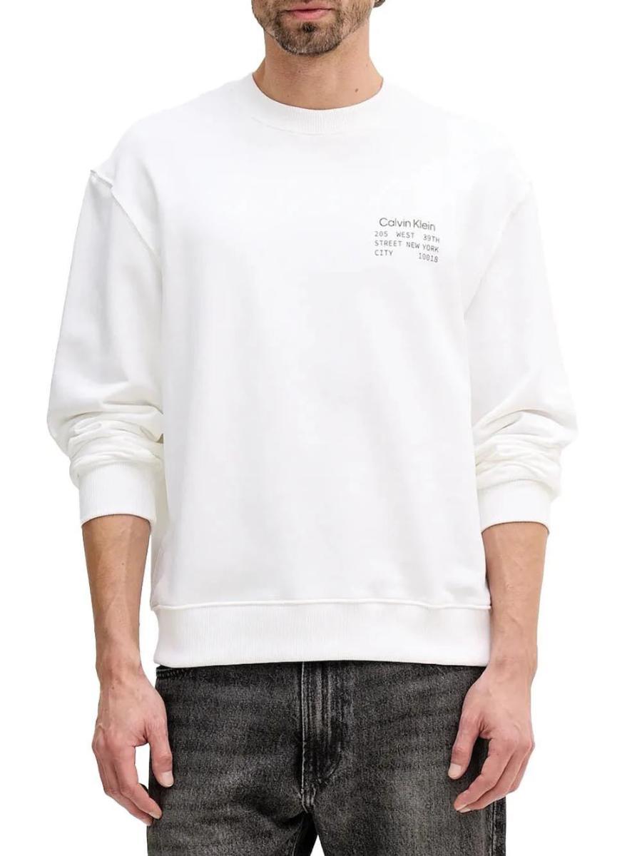 Calvin Klein Felpa Girocollo Uomo LV04RE254G