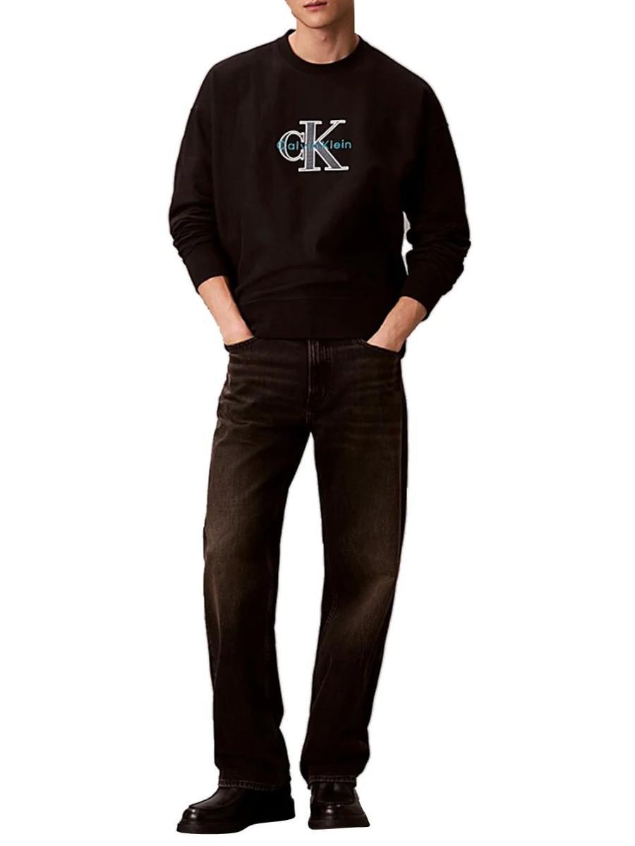 Calvin Klein Felpa Girocollo Uomo LV04RE200G