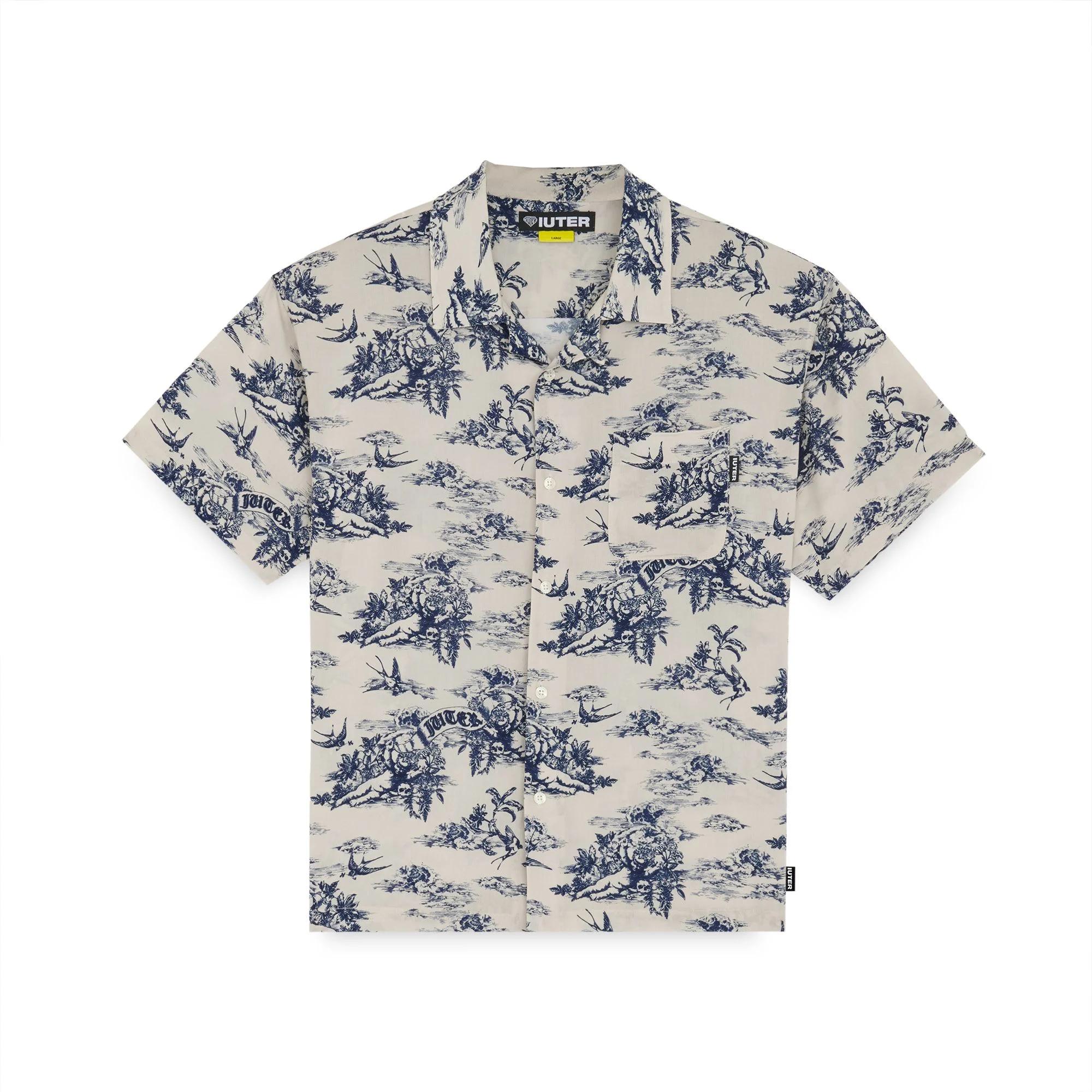 IUTER Camicia Paradise cuban Uomo